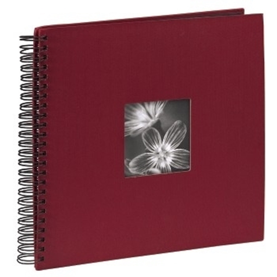 Изображение Hama  Fine Art  Wire-O bordeaux 36x32 50 black Pages 090144