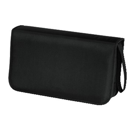 Attēls no Hama CD-Wallet Nylon 80 black                      33832