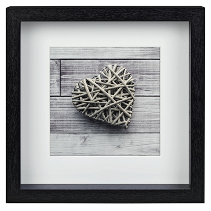 Attēls no Hama Scala 3D black 23x23 Portrait Wood Passepartout 59773