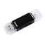 Attēls no Hama USB 2.0 OTG Card Reader Basic  SD/microSD black