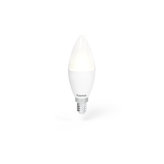 Изображение Hama WLAN LED bulb  E14 5,5W white dimmable Candle 176602