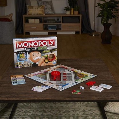 Picture of Hasbro Gaming Monopoly Crooked Cash Board game Economic simulation