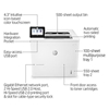 Picture of HP LaserJet Enterprise M611dn, Print, Two-sided printing