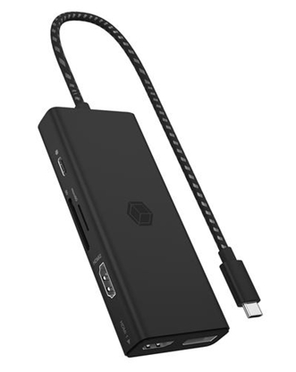 Attēls no ICY BOX IB-DK4011-CPD Wired USB 3.2 Gen 1 (3.1 Gen 1) Type-C Black