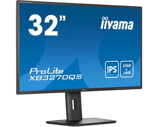Изображение iiyama ProLite XB3270QS-B5 computer monitor 80 cm (31.5") 2560 x 1440 pixels Wide Quad HD LED Black