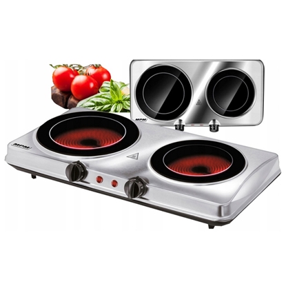 Изображение Infrasarkanā plītiņa 2000W sudraba