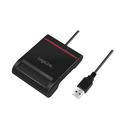 Изображение Logilink USB 2.0 card reader, for smart ID CR0047