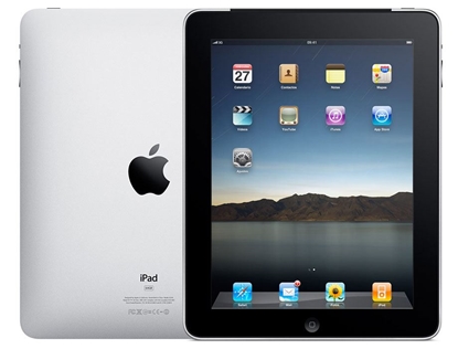 Изображение iPad 1 16GB WiFi Silver (lietots, stāvoklis C)