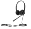Изображение Yealink YHS34 Lite Dual Headset Wired Head-band Office/Call center Black