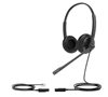 Picture of Yealink YHS34 Lite Dual Headset Wired Head-band Office/Call center Black