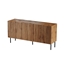 Изображение JUNGLE chest of drawers 152x40.5x74.5 oak wotan + black legs