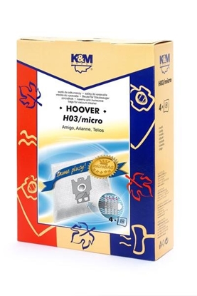 Attēls no K&M Vacuum cleaner bag HOOVER H30 (4pcs)