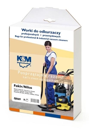 Picture of K&M Vacuum cleaner bags for KARCHER (5pcs)