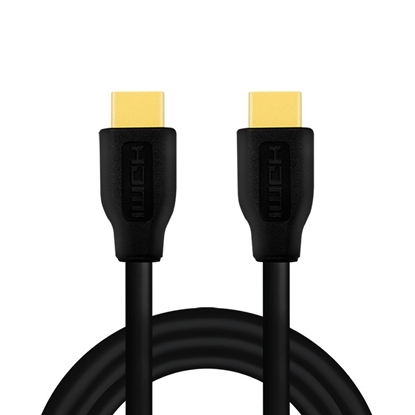 Picture of Logilink HDMI-Kabel A/M zu A/M, 4K/60 Hz, CCS, schwarz, 5,0m