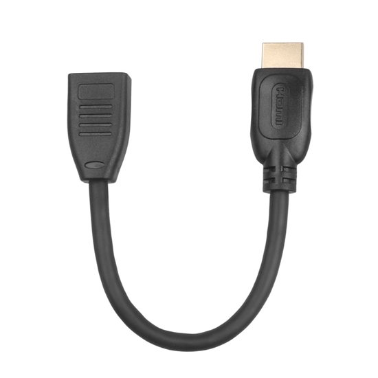 Picture of Kabel HDMI F-M 15 cm v2.0. przedłużacz