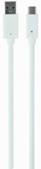 Picture of Kabelis Gembird USB-A Male - USB Type-C Male 3m White