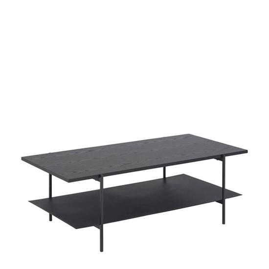 Picture of Kafijas galds ANGUS 115x60xH40cm melns