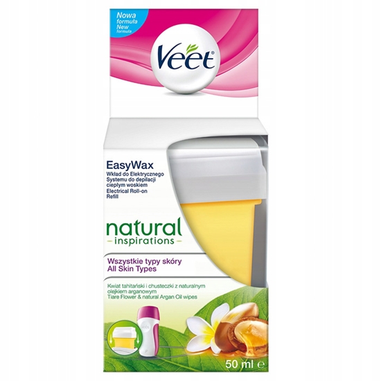 Picture of Karstā vaska kompl. Veet EL. Roll-on kājām&rokām Natural Ins