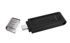 Picture of Kingston DataTraveler 70 64GB USB Black USB Type-C