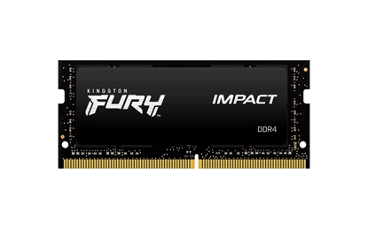 Attēls no Kingston Technology FURY 8GB 3200MT/s DDR4 CL20 SODIMM Impact