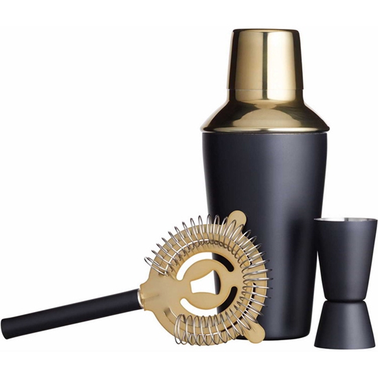 Picture of Kokteiļu komplekts Barcraft 500ml melns