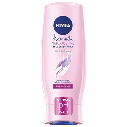 Attēls no Kondicionieris Nivea Hairmilk Shine taisniem matiem 200ml