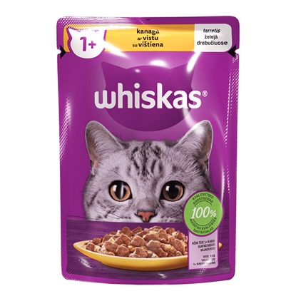 Attēls no Konservi kaķiem Whiskas 1+ ar cāļa gaļu 85g
