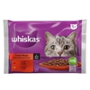 Picture of Konservi kaķiem Whiskas 1+ Meat Selection klasiskā Izlase 4x