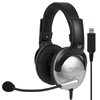 Изображение Koss | SB45 USB | Gaming headphones | Wired | On-Ear | Microphone | Noise canceling | Silver/Black