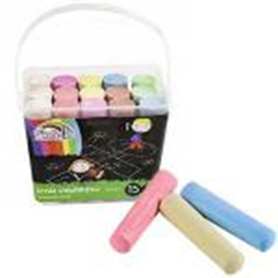 Picture of Krītiņi asfalta 15 gab. 7 krāsas  GR-F15-7 Fiorello