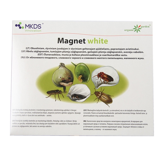Picture of Lamatas lipīgas Magnet White zāģlapsenēm 1gab
