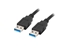 Picture of Lanberg CA-USBA-30CU-0018-BK USB cable 1.8m 3.0 USB A Black