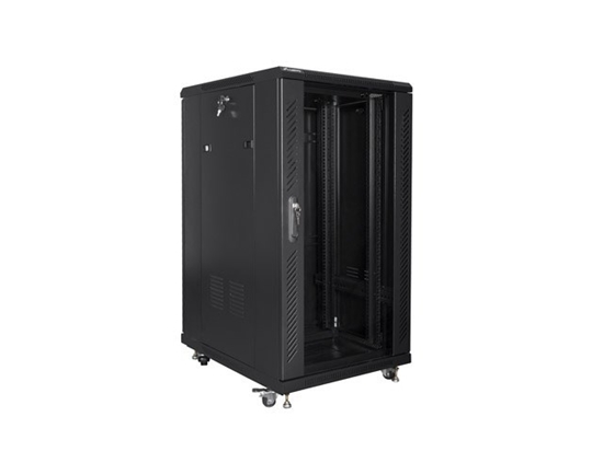 Picture of LANBERG FREE STANDING 19" RACK CABINET 22U 600X800 BLACK