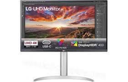 Attēls no LG 27UP85NP-W computer monitor 68.6 cm (27") 3840 x 2160 pixels 4K Ultra HD LED White