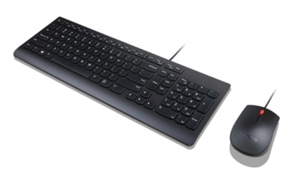 Изображение Lenovo 4X30L79909 keyboard Mouse included USB QWERTZ Polish Black