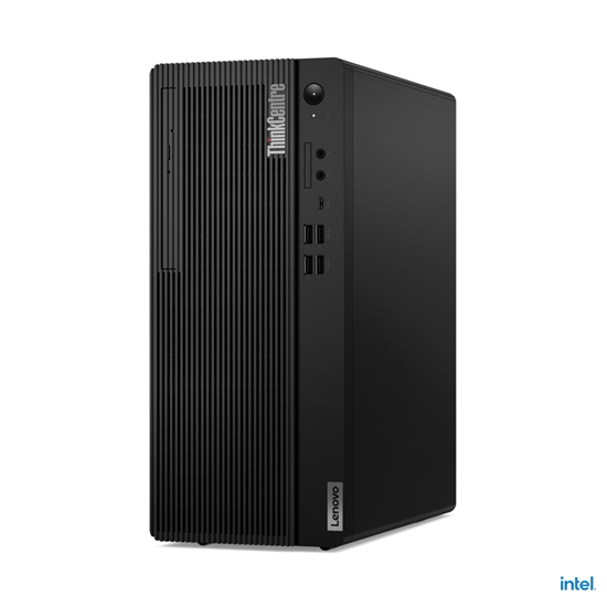 Picture of Lenovo ThinkCentre M70t Tower Intel® Core™ i5 i5-12400 8 GB DDR4-SDRAM 256 GB SSD Windows 11 Pro PC Black