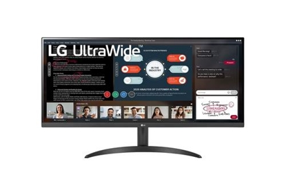 Attēls no LG 34WP500-B computer monitor 86.4 cm (34") 2560 x 1080 pixels UltraWide Full HD LED Black