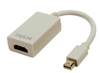 Picture of Logilink Grey | Mini DisplayPort | HDMI A | Adapter Mini DisplayPort to HDMI with Audio: | 0.1 m