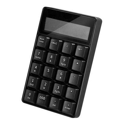 Attēls no LogiLink Keypad Bluetooth, mit Taschenrechner, V5.1, schwarz
