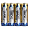 Изображение LR6/AA baterijas 1.5V Maxell Alkaline MN1500/E91 iepakojumā 4 gb. tray