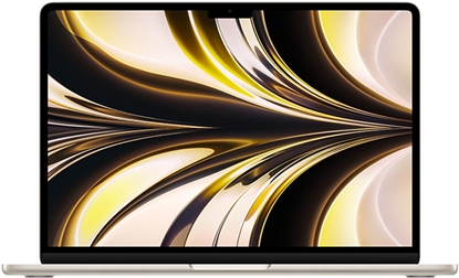 Изображение MacBook Air 2022 Retina 13" - M2 / 8GB / 256GB SSD Starlight (lietots, stāvoklis A)
