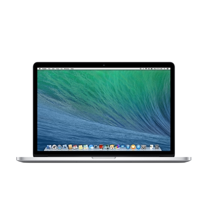 Изображение MacBook Pro 2014 Retina 15" - Core i7 2.5GHz / 16GB / 512GB SSD Silver (lietots, stāvoklis C)
