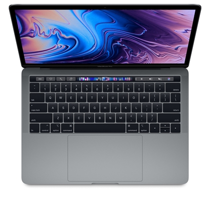 Attēls no MacBook Pro 2018 Retina 15" 4xUSB-C - Core i7 2.2GHz / 16GB / 256GB SSD Space Gray (lietots, stāvoklis B)