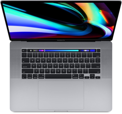 Изображение MacBook Pro 2019 Retina 16" 4xUSB-C - Core i7 2.6GHz / 16GB / 512GB SSD Space Gray (lietots, stāvoklis A)