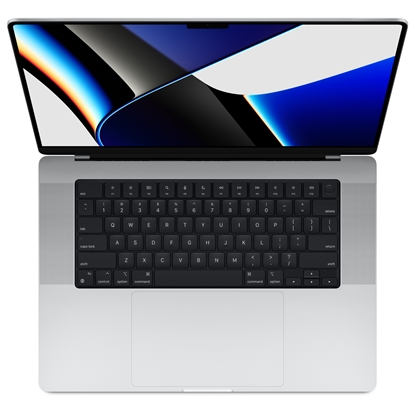 Изображение MacBook Pro 2021 Retina 16" - M1 Pro / 16GB / 1TB SSD Silver (lietots, stāvoklis A)