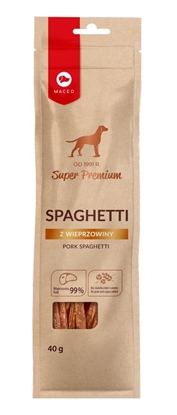 Изображение MACED Pork Spaghetti - Dog treat - 40g