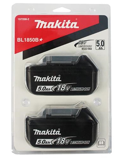 Изображение Makita Energy Kit 197288-2 2x BL1850B