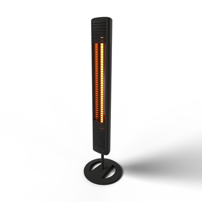 Attēls no Mill | Outdoor Heater | OH2000ULGPFLOOR | Patio heater | 2000 W | Number of power levels | Suitable for rooms up to  m³ | Suitable for rooms up to  m² | Black | IP65