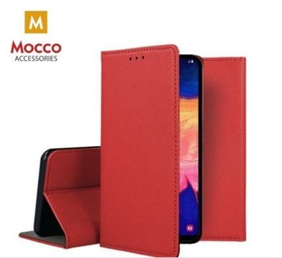 Picture of Mocco Smart Magnet Book Case For Samsung Galaxy A34 5G Red
