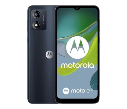 Изображение Motorola Moto E 13 16.5 cm (6.5") Dual SIM Android 13 Go edition 4G USB Type-C 2 GB 64 GB 5000 mAh Black